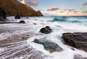 Anse de Culeron dans la Hague, Manche, Normandie