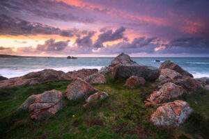 Pointe de Catehaut dans la Hague, Cotentin, Manche