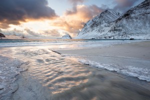 Haukland beach Lofoten Norvège - Nicolas Rottiers photographe paysage