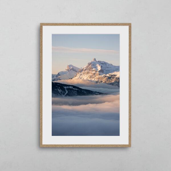 Mer de nuages sous les Aravis
