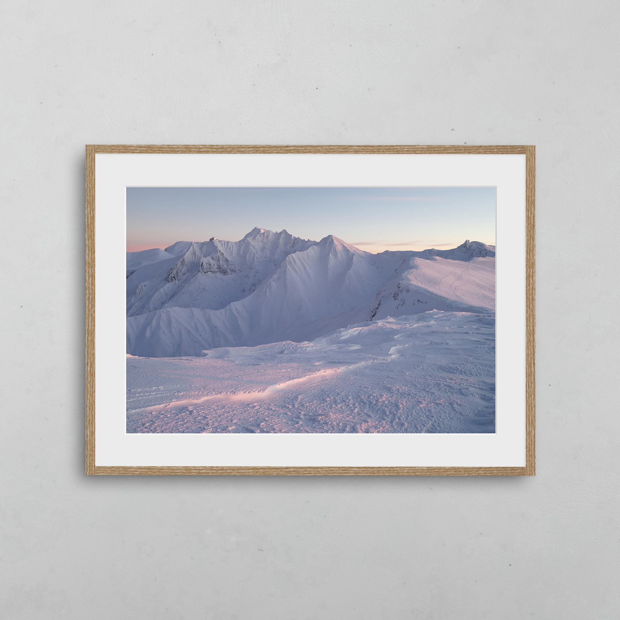 Lueurs hivernales sur le Sancy